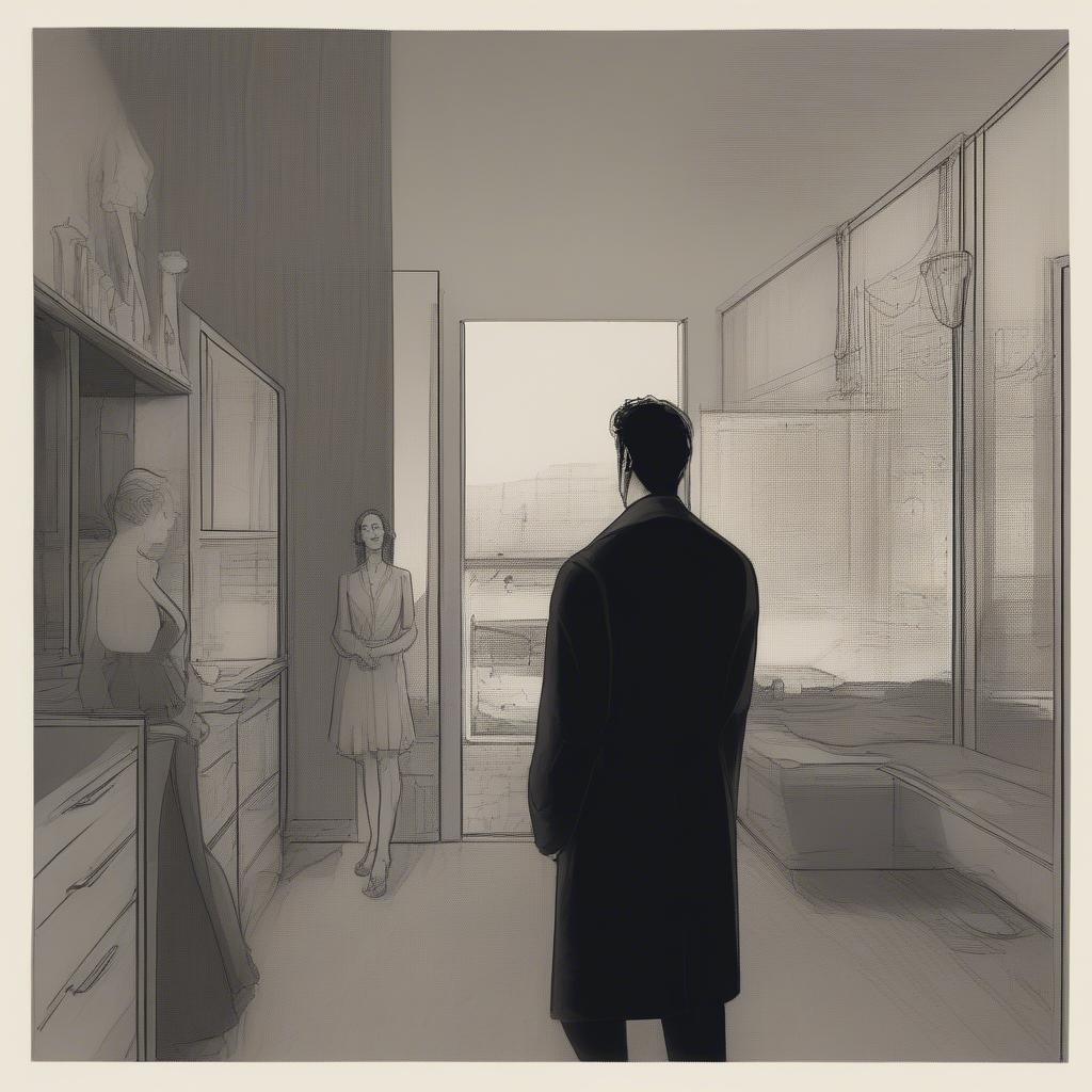 Joe Goldberg Watching Guinevere in You Netflix