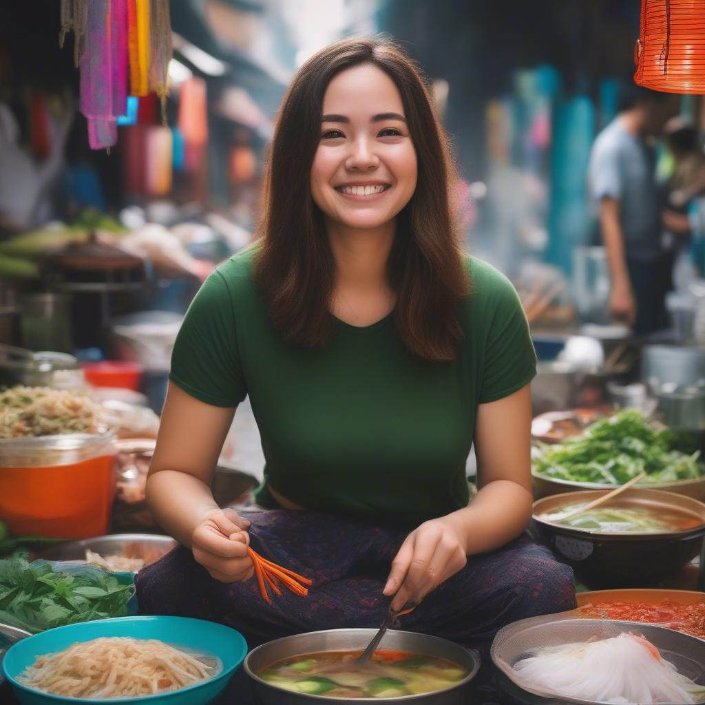 Kelsey Wallace explores the vibrant street food scene in Hanoi, Vietnam