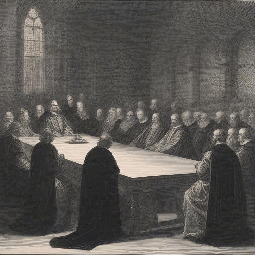 King James at the Hampton Court Conference