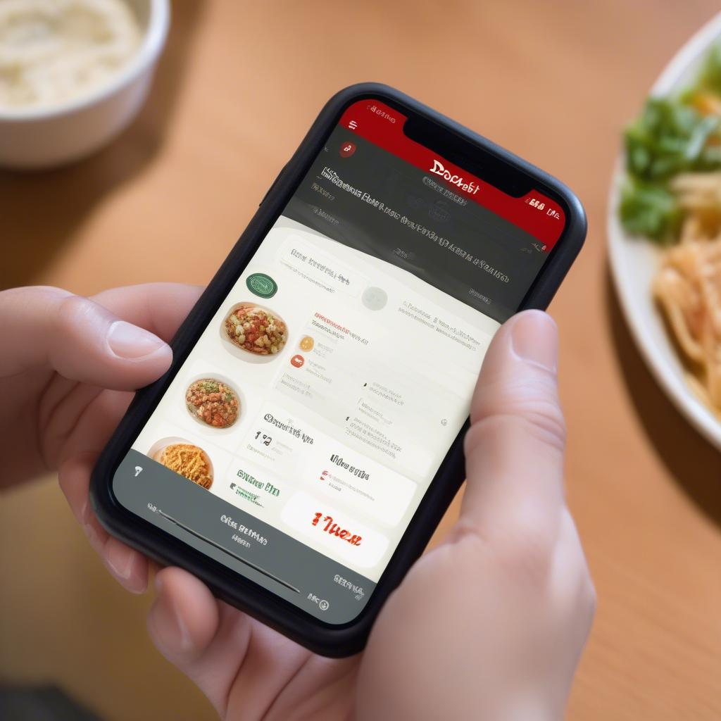 Olive Garden delivery via Doordash app