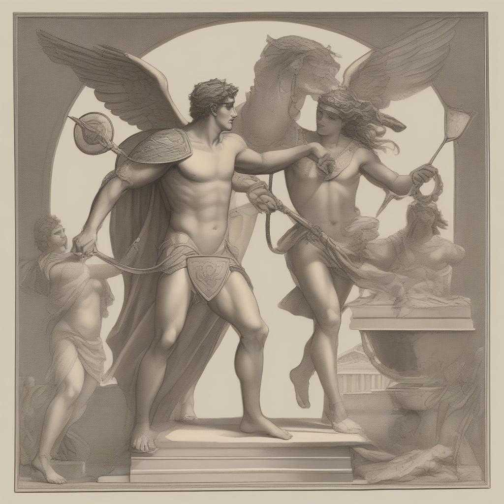 Perseus Receiving Divine Gifts