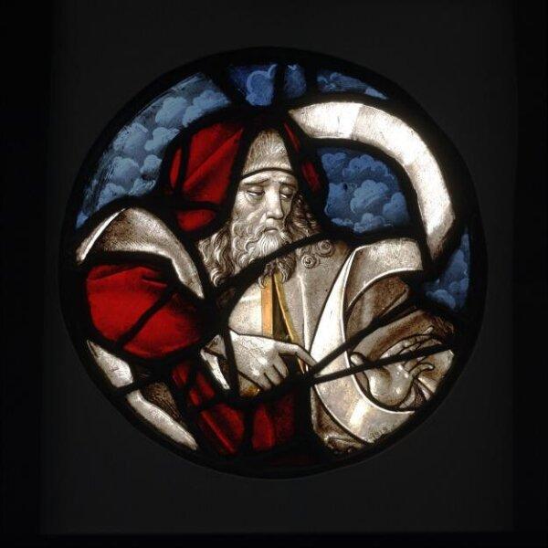 Prophet Isaiah holding a scroll