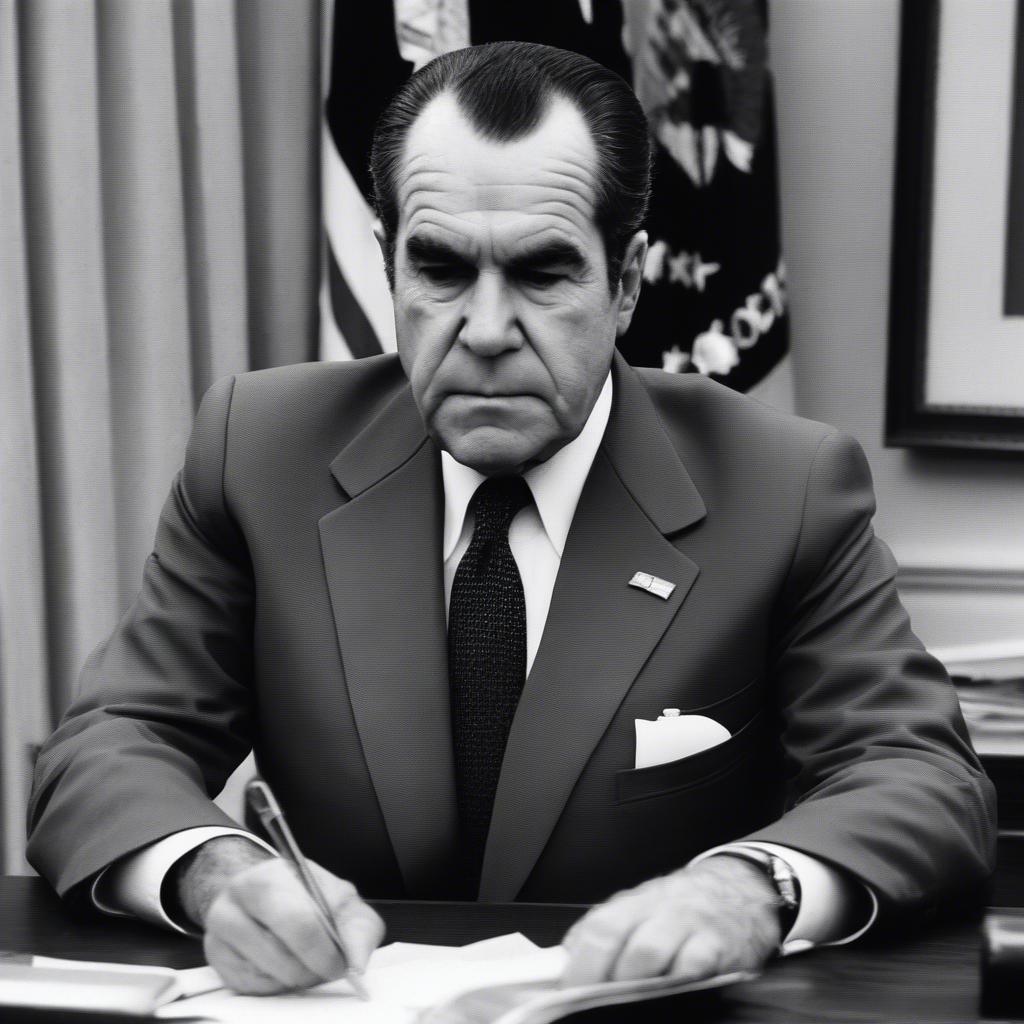 Richard Nixon President in 1970