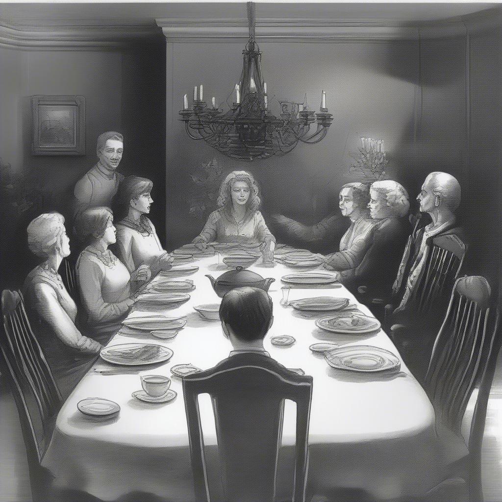 Thanksgiving Family Dinner with a Hidden Mystery