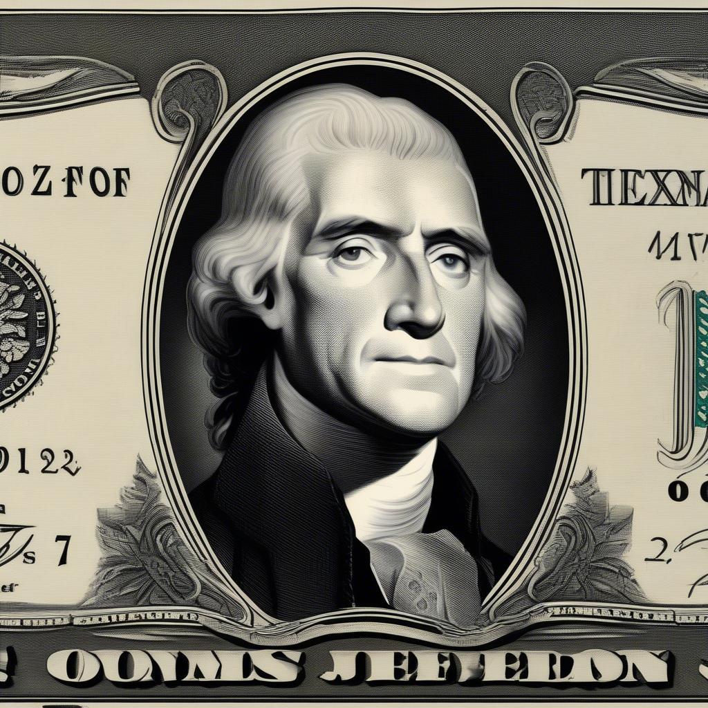 Thomas Jefferson on the Two Dollar Bill