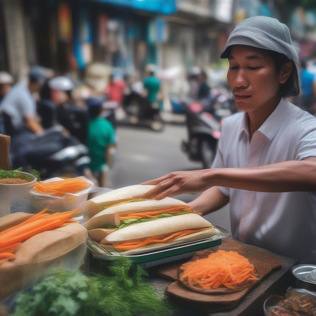 Vietnamese Street Food: Banh Mi in Saigon