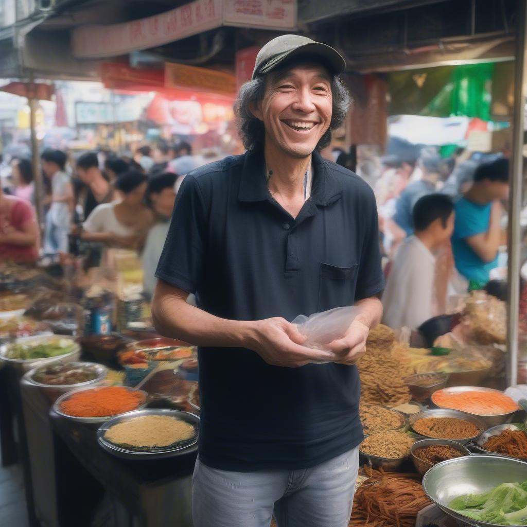 Vincent Fusca explores Hanoi's vibrant street food scene