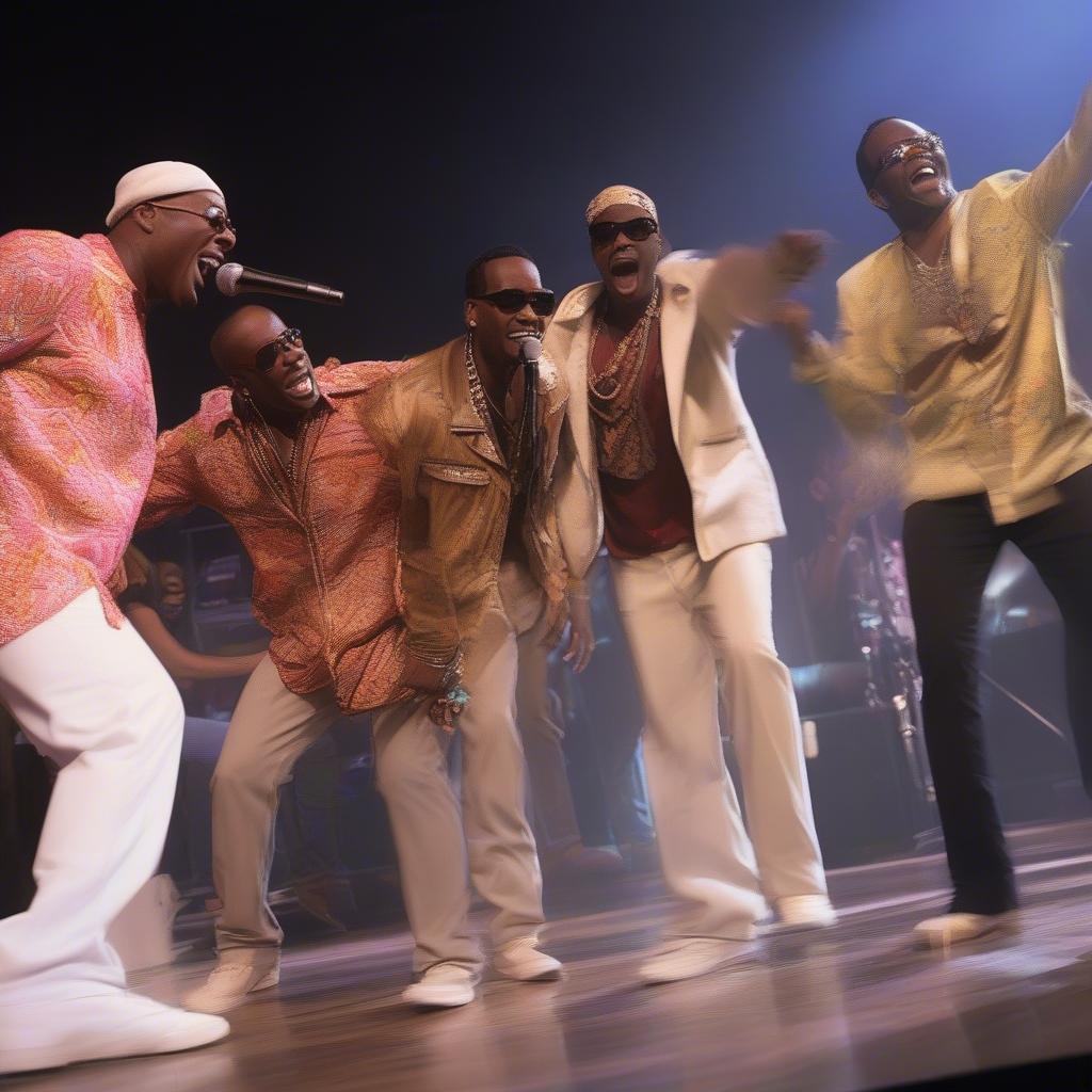 Baha Men Performing "Who Let the Dogs Out"